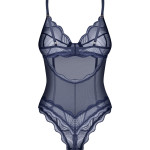 Nightly Blue crotchless teddy XS/S