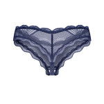 Nightly Blue crotchless thong XS/S