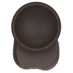 8'' Sliding Skin Pro II Dual Layer Silicone Dong (Black)