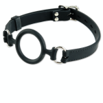 Silicone O-Ring Gag Black