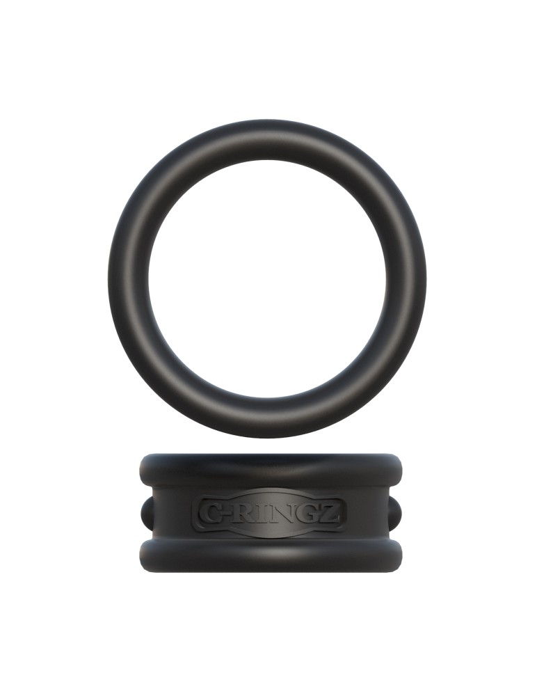 Max-Width Silicone Rings Black Max-Width Silicone Rings Black
