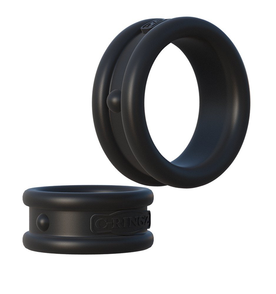 Max-Width Silicone Rings Black Max-Width Silicone Rings Black