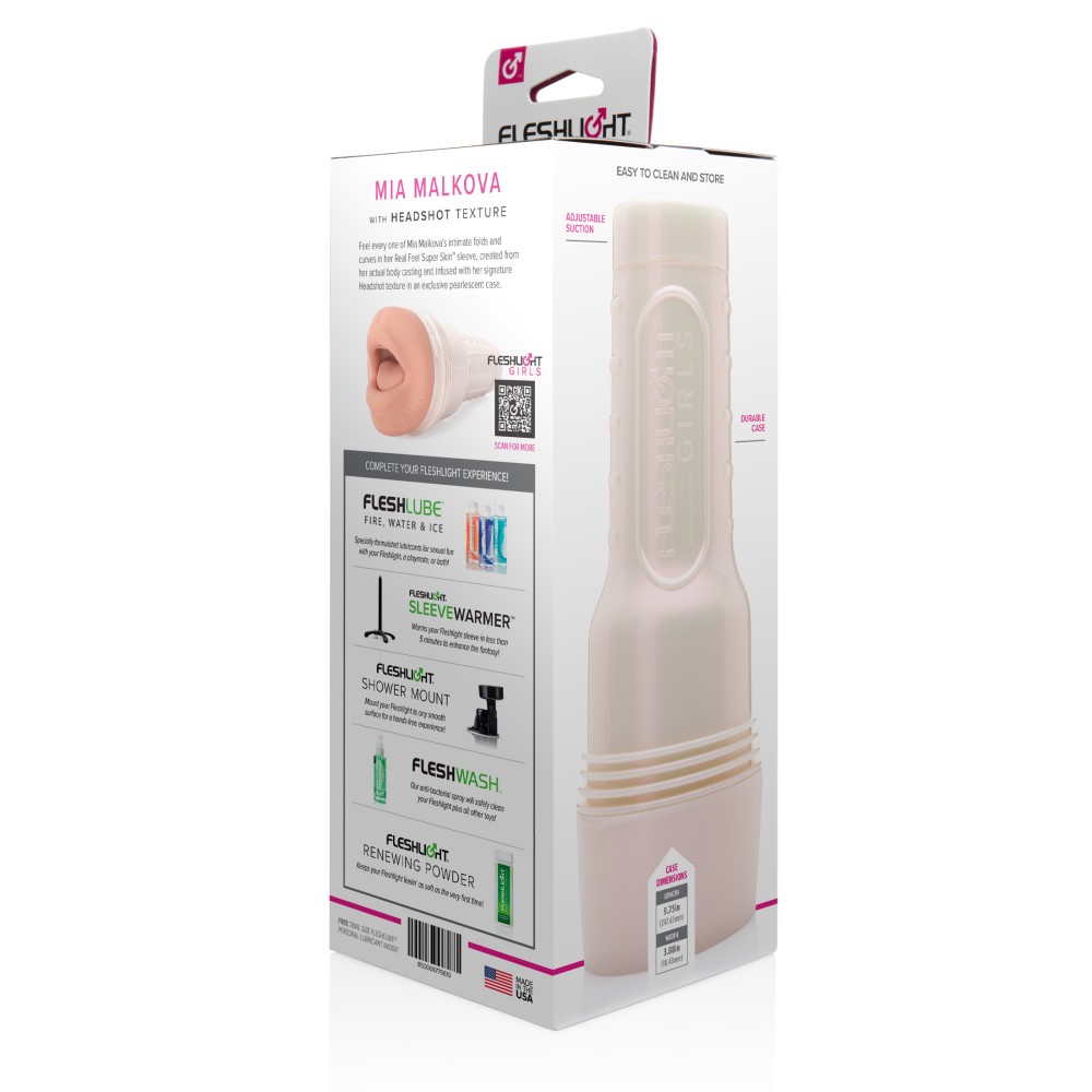 Fleshlight Girls Mia Malkova Headshot (Mouth) Fleshlight Girls Mia Malkova Headshot (Mouth)