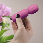 Rechargeable Mini Wand - Peony Pink