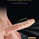 Pretty Love Extension Penis Sleeve 10,2" Flesh