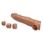 Pretty Love Extension Penis Sleeve 10,2" Brown