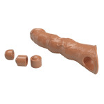 Pretty Love Extension Penis Sleeve 11" Brown