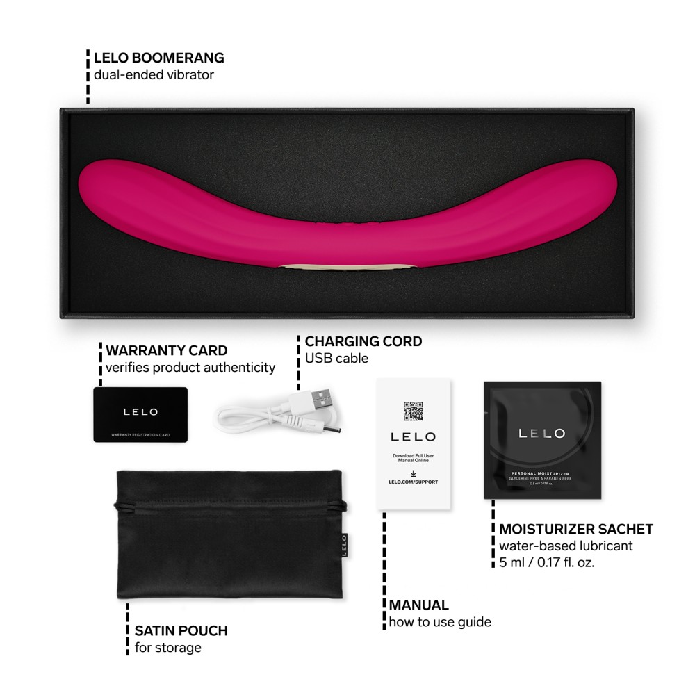 Boomerang Cerise Boomerang Cerise