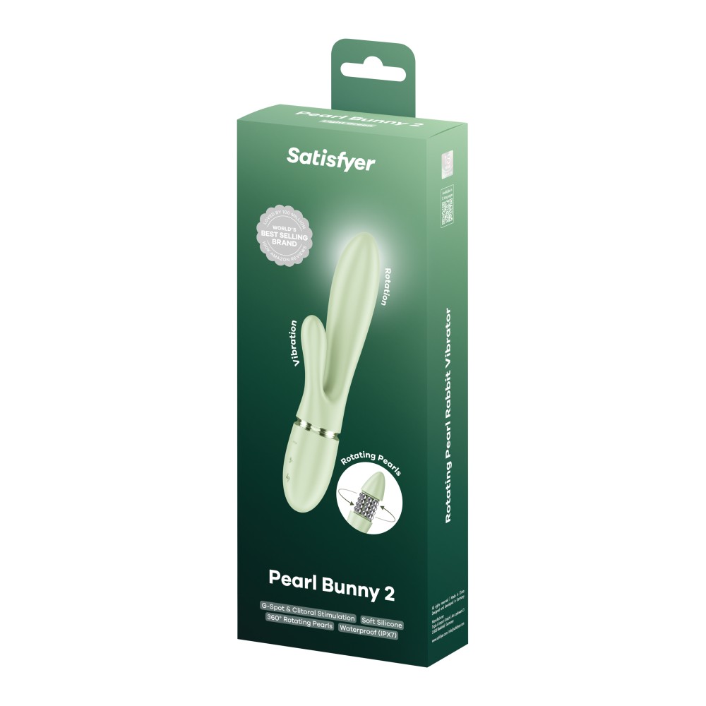 Pearl Bunny 2 - light green Pearl Bunny 2 - light green